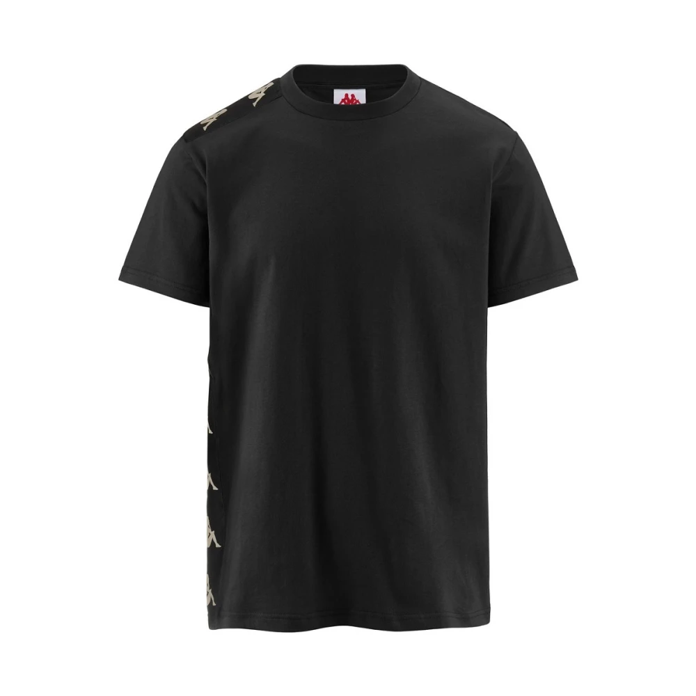 Kappa Korte Mouw T-shirt Black Heren