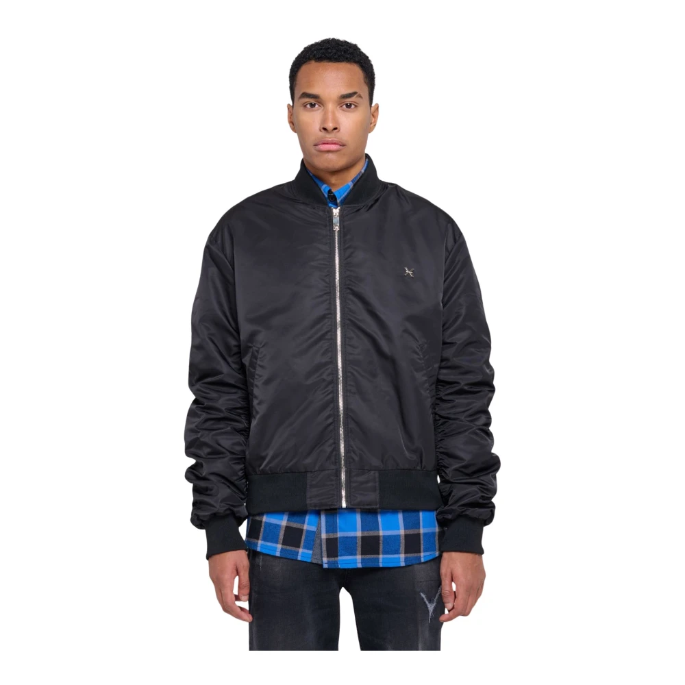 John Richmond Bomber met rits Black Heren