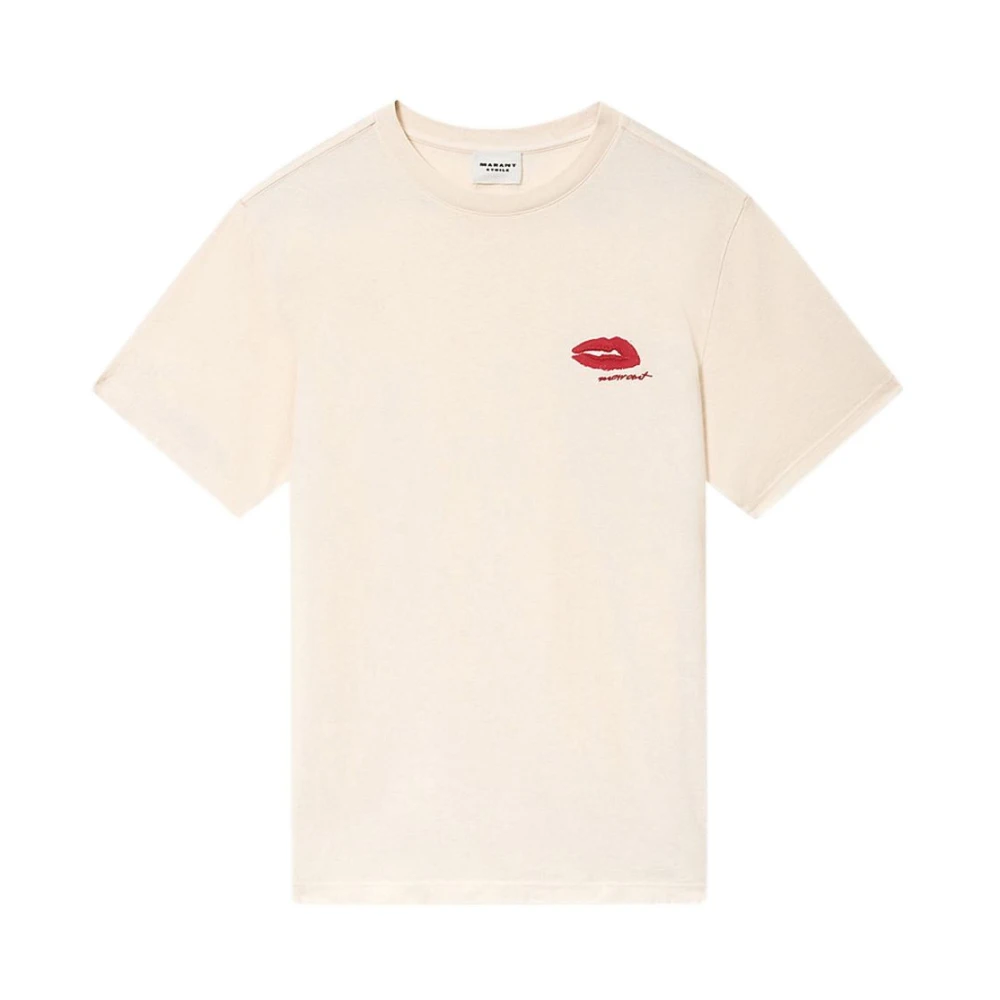 Marant Étoile Women's Beige T-Shirts, S, Zewel T-Shirt