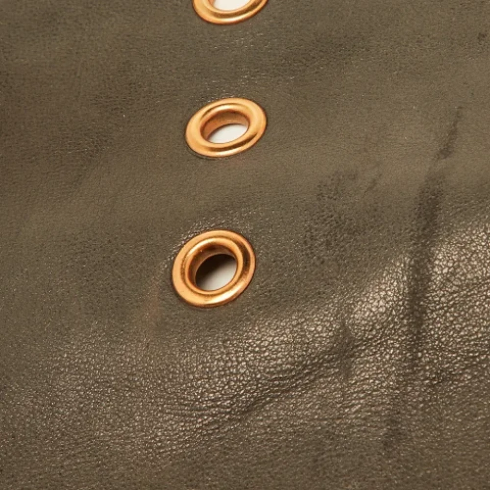 Prada Vintage Pre-owned Leather belts Brown Dames