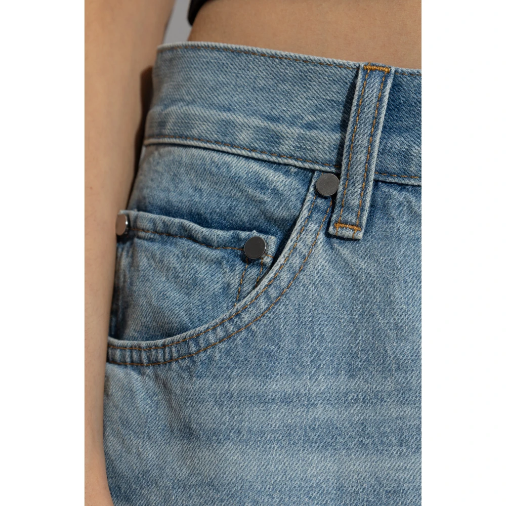 Helmut Lang Jeans Cocoon Blue Dames
