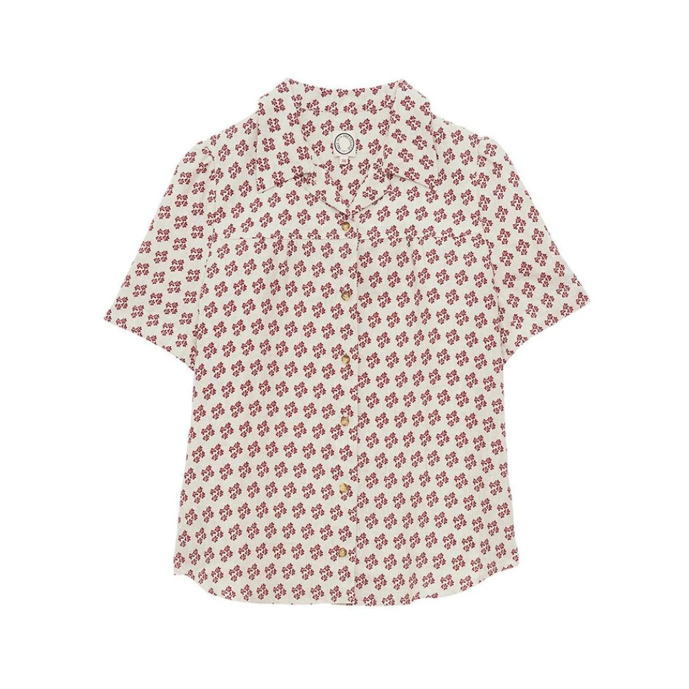 Ines De La Fressange Paris Gedrukte Linnen Blouse Multicolor Dames