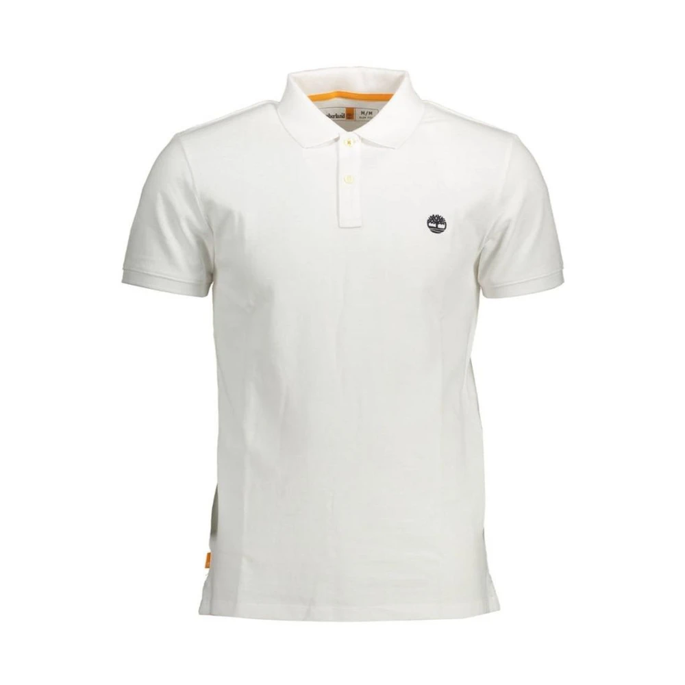 Timberland Slim Fit Polo - Male - Polo Shirts - White - 2XL - Tops