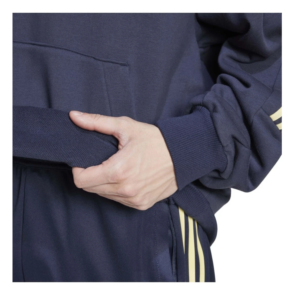 Adidas Hoodie Blue Heren