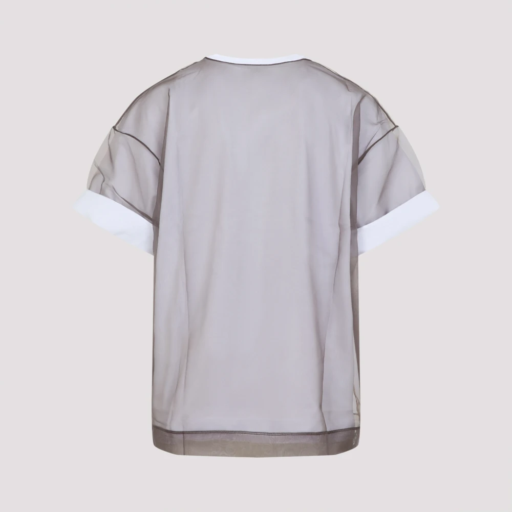 Dries Van Noten Wit T-shirt voor mannen White Heren