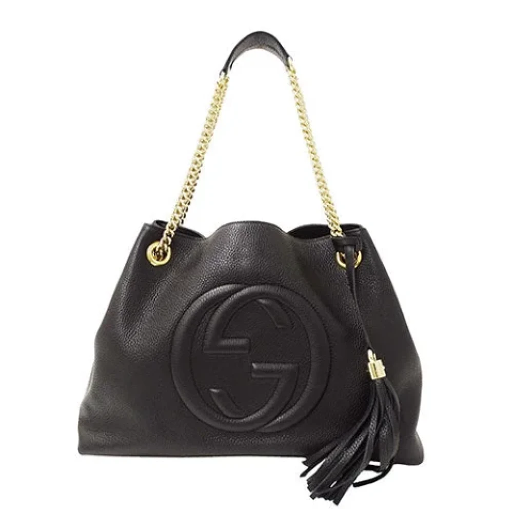 Pre-owned > Pre-owned Bags > Pre-owned Tote Bags - - Gucci Vintage - Modalova