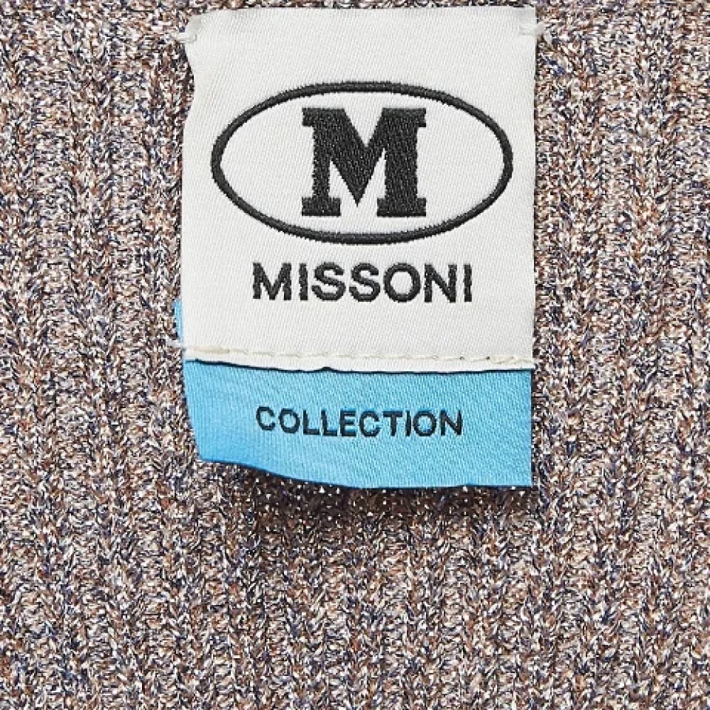 Missoni Pre-owned Fabric dresses Gray Dames