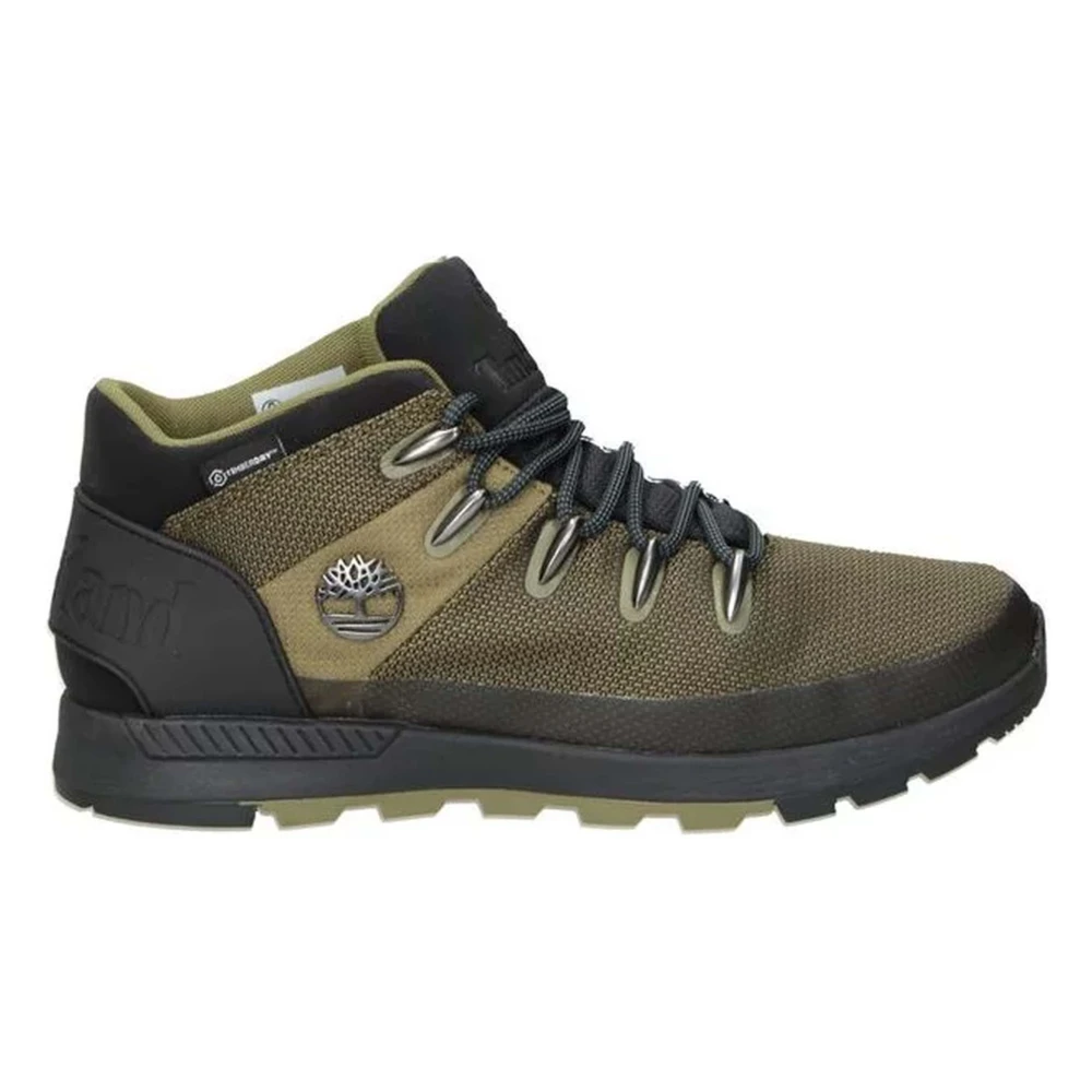 Timberland Sprint Trekker Mid Fabric WP Sneakers Green Heren