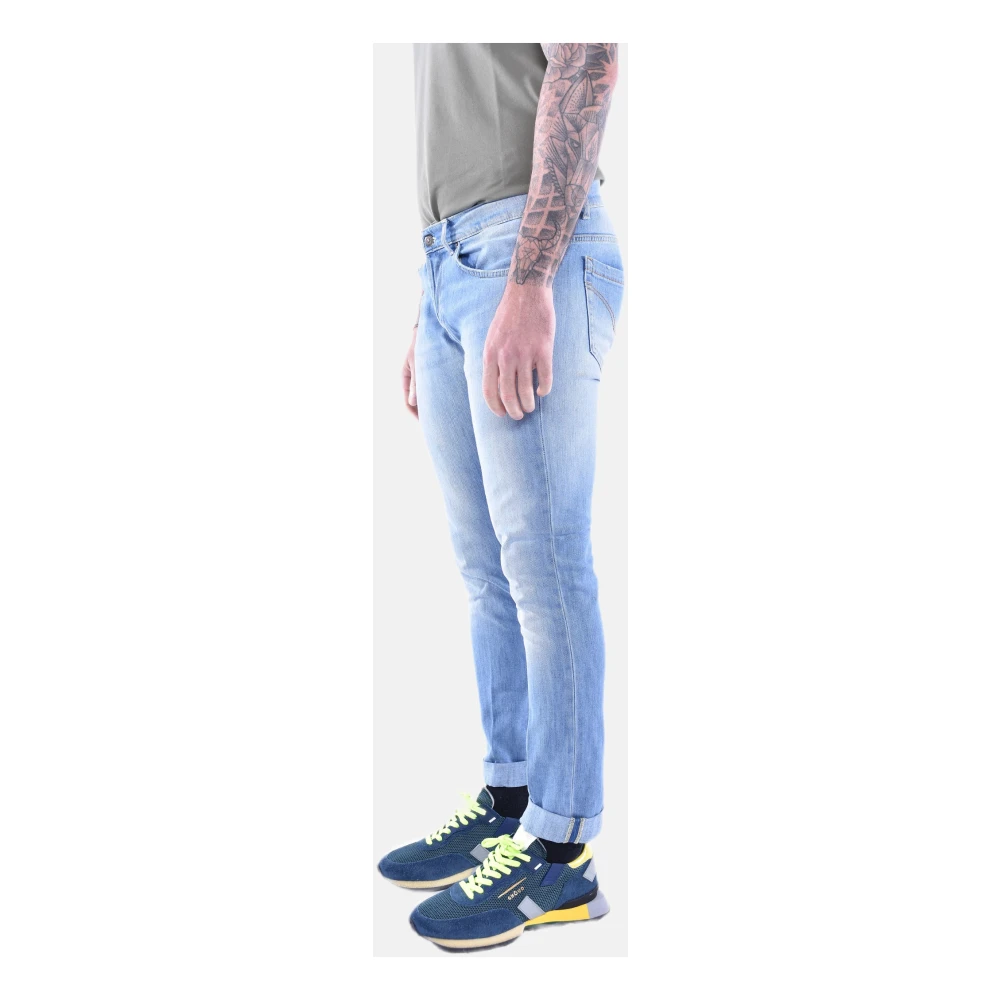 Dondup Skinny Fit Denim Jeans Blue Heren