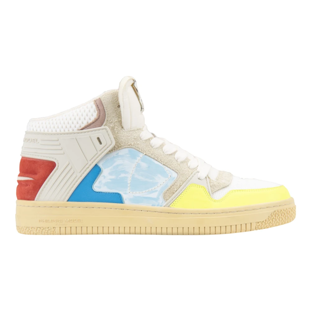 Philippe Model Heren Veterschoenen Sneakers Heren Schoenen Veelkleurig Multicolor