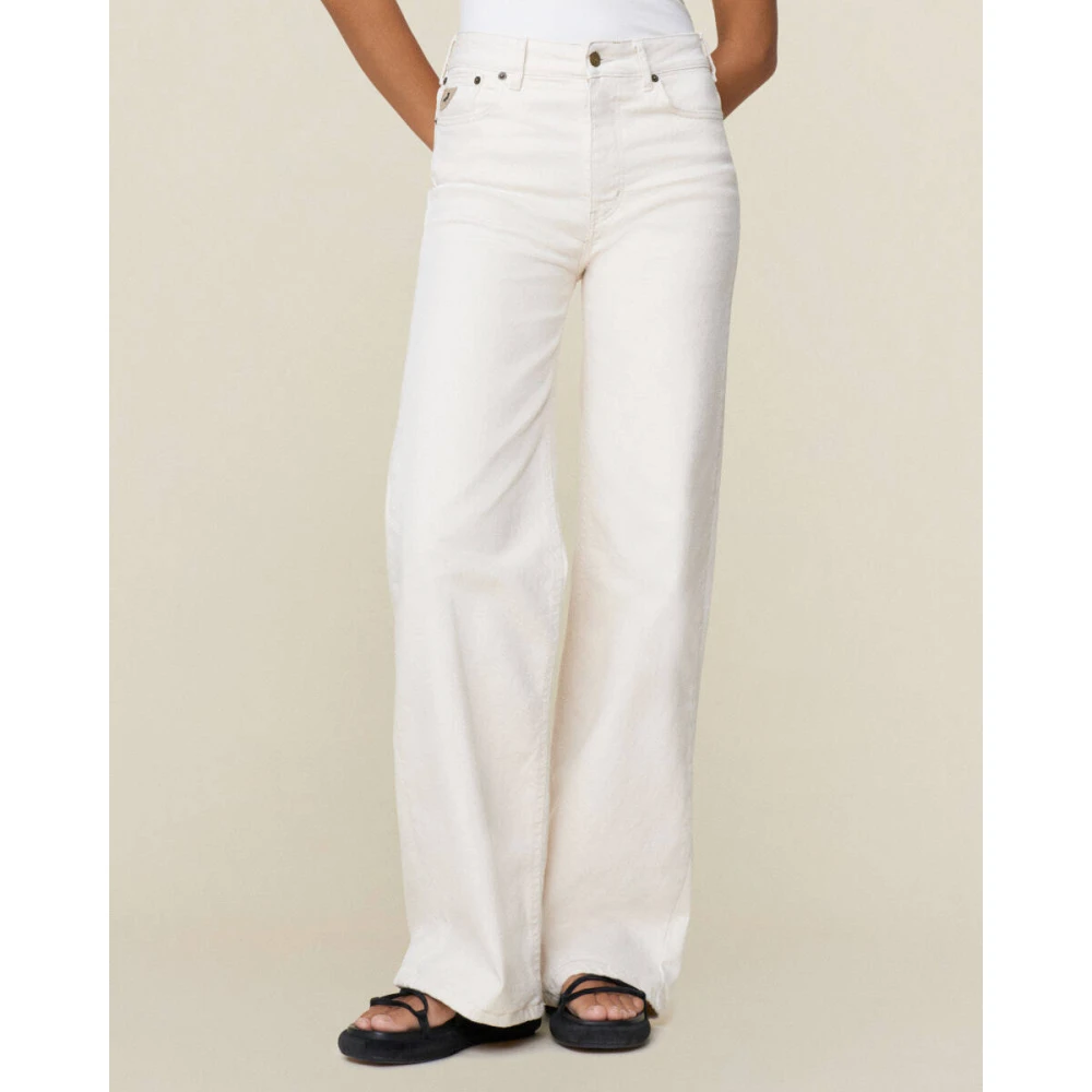 Lois Palazzo-R Stijlvolle Jeans Beige Dames