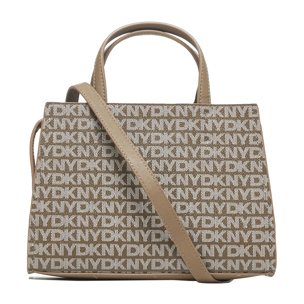DKNY Stijlvolle Schoudertas Brown Dames
