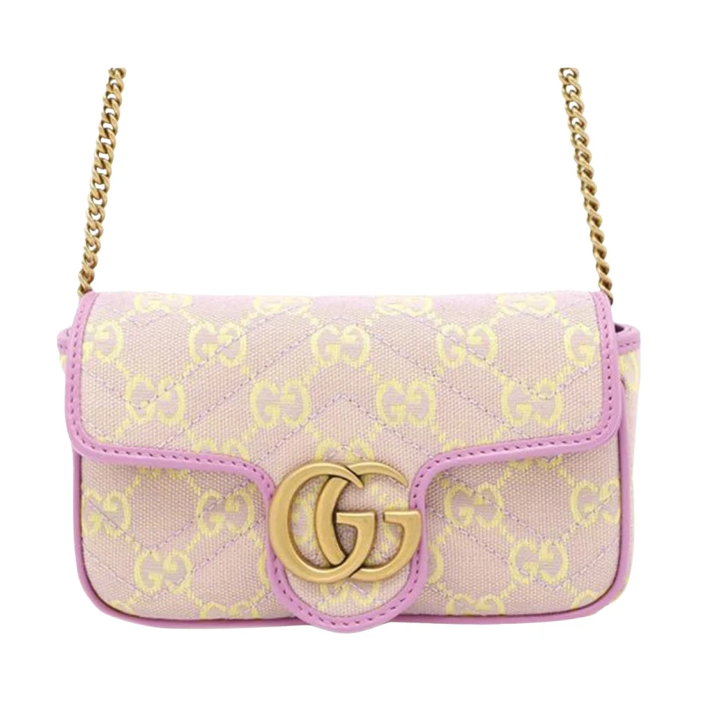 Gucci Vintage Donna Viola Pre-Owned, Taglia Unica, Used,