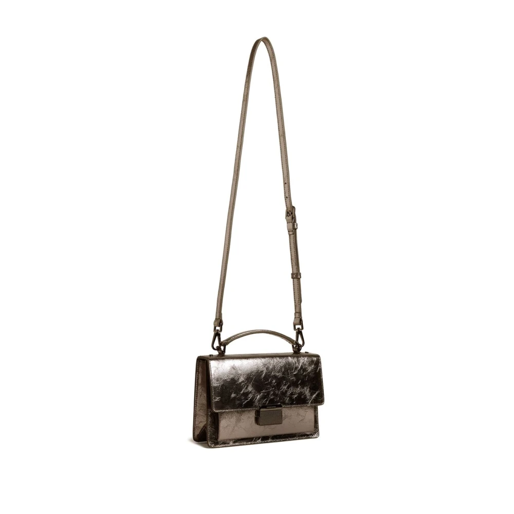 Golden Goose Handtas met grijze sluiting Brown Dames
