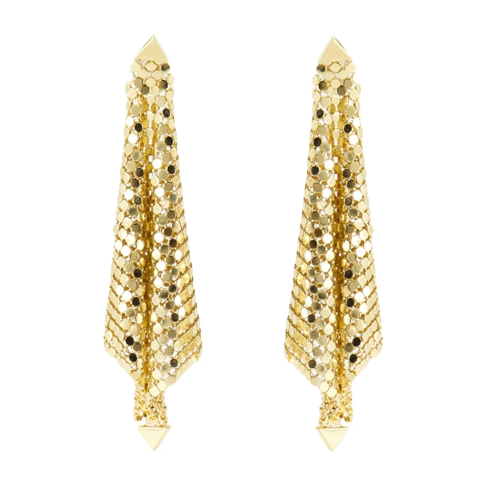 Rabanne Women's Yellow Pixel Earrings - Earrings - One Size - Accessories