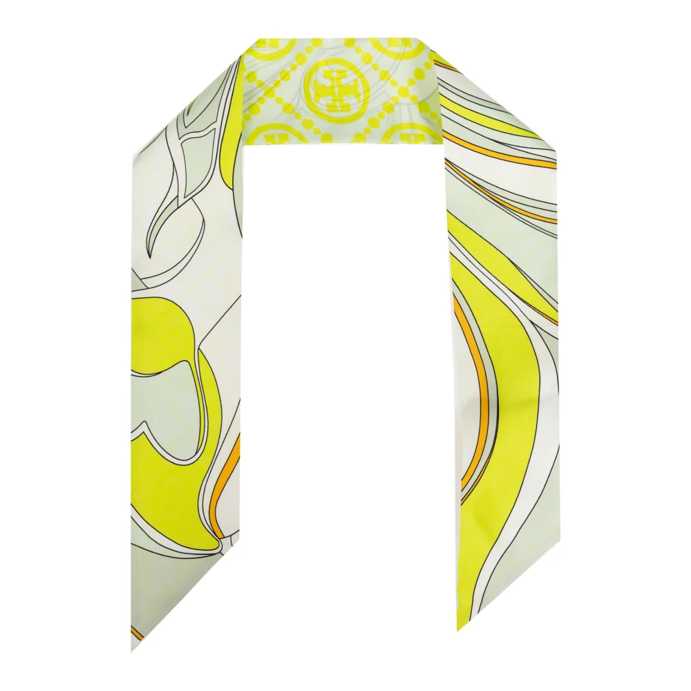 TORY BURCH Zijden sjaal Multicolor Dames