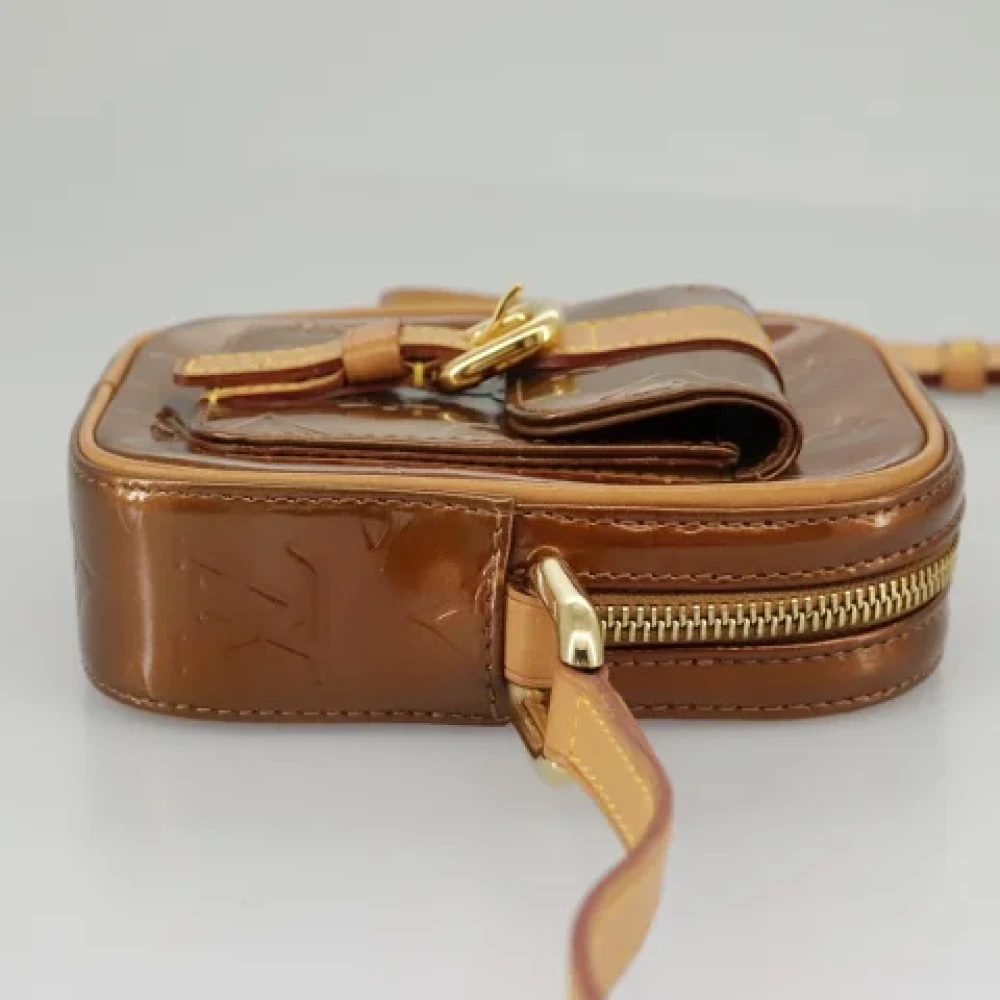 Louis Vuitton Vintage Pre-owned Leather shoulder-bags Brown Dames