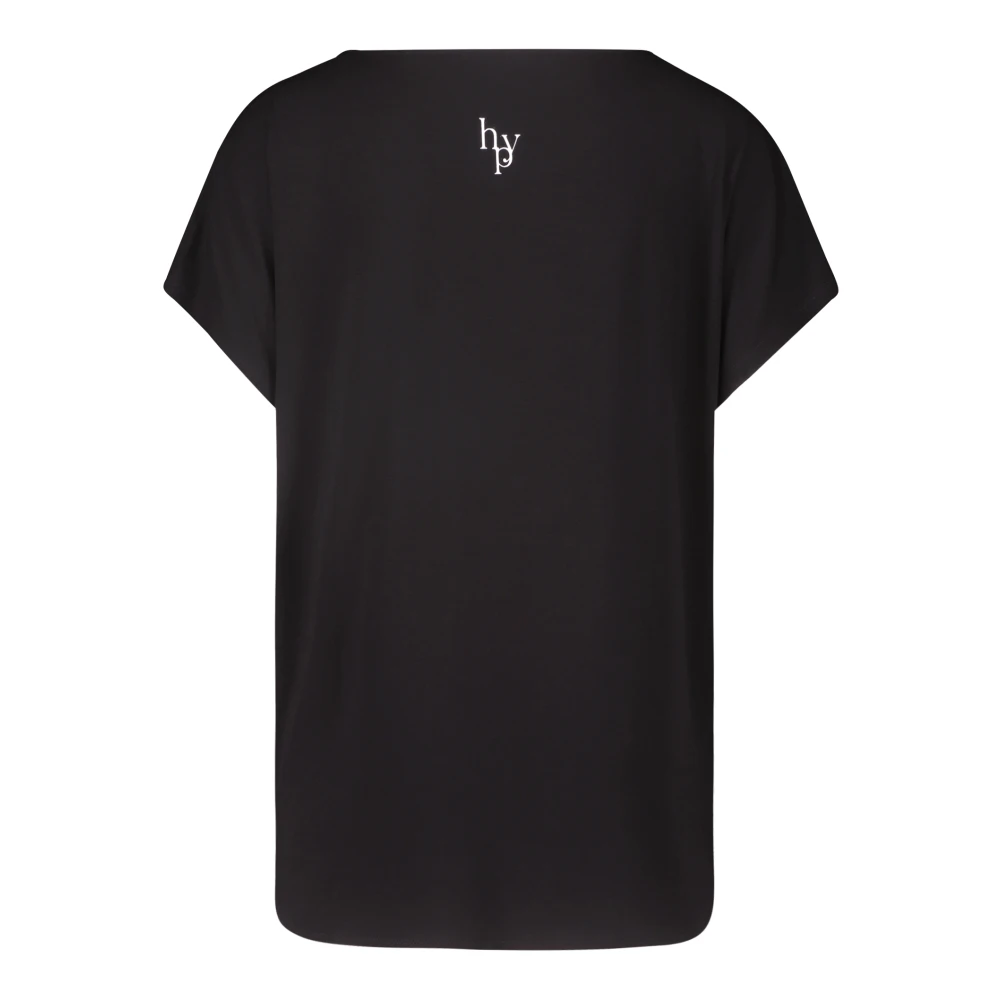 Betty Barclay Oversized V-hals Shirt Black Dames