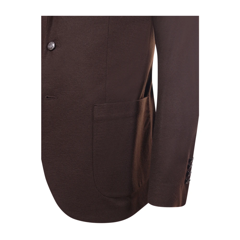 Circolo 1901 Donkerbruine Wol Kasjmier Jas Brown Heren