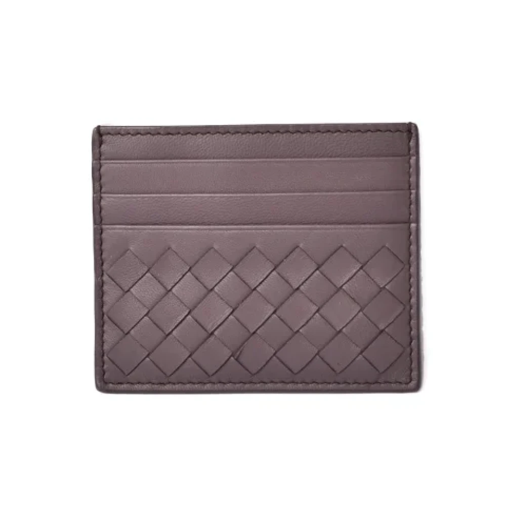Bottega Veneta Vintage Pre-owned Leather wallets Brown Heren