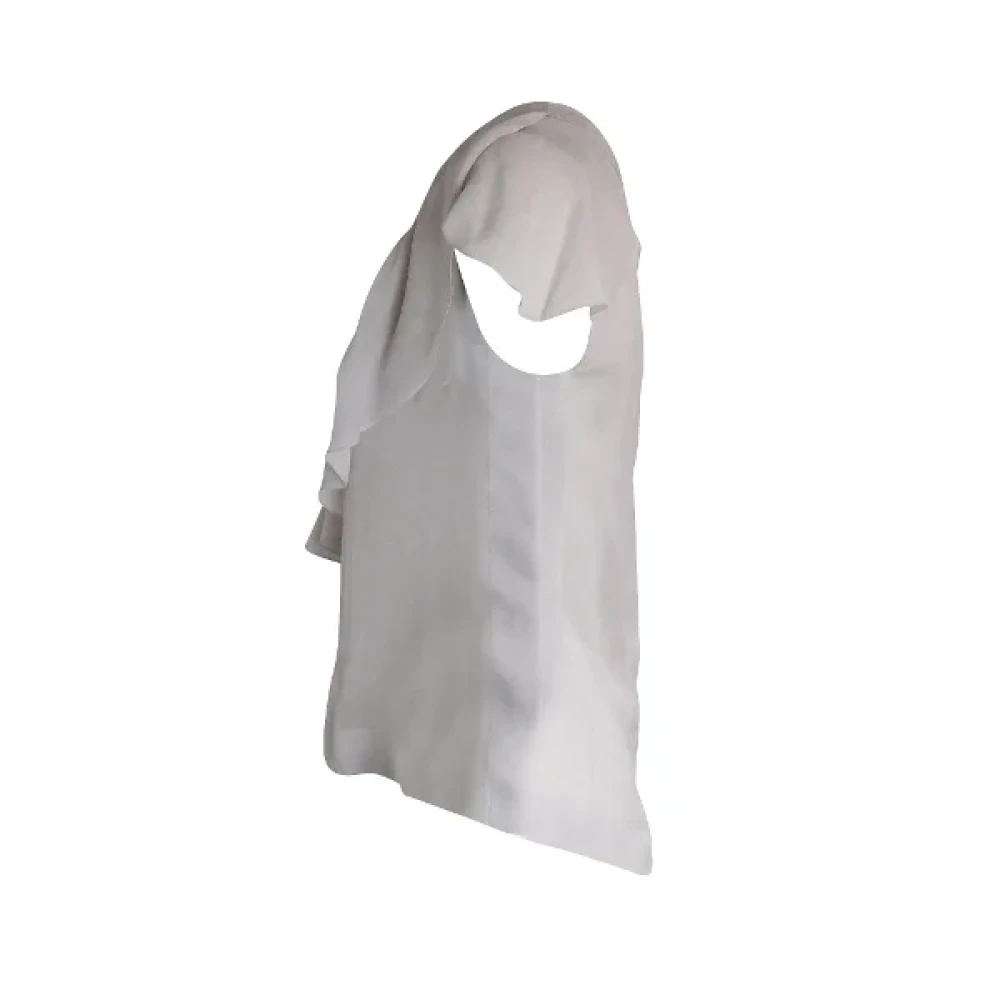Fendi Vintage Pre-owned Silk tops White Dames