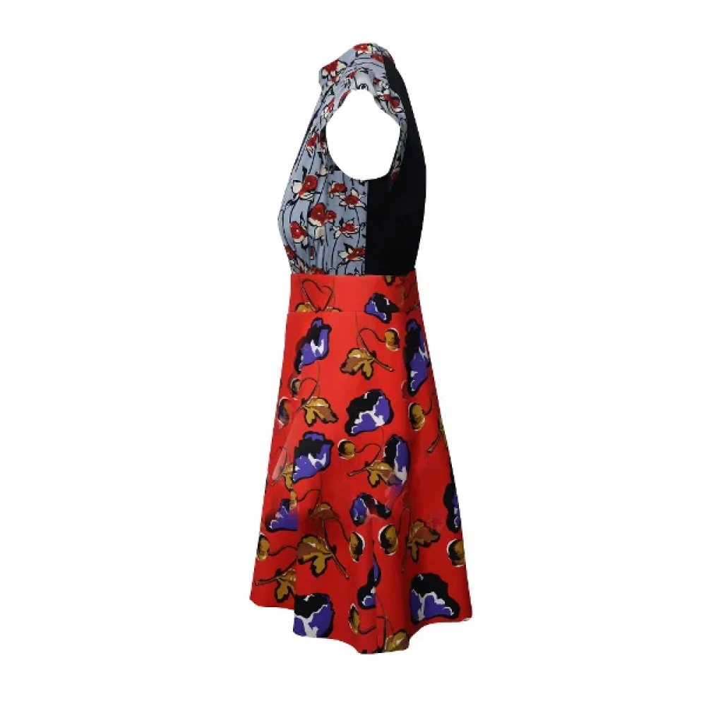 Miu Pre-owned Silk dresses Multicolor Dames
