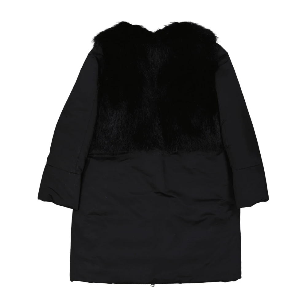 add Zwarte Donsjas Aw22 Black Dames