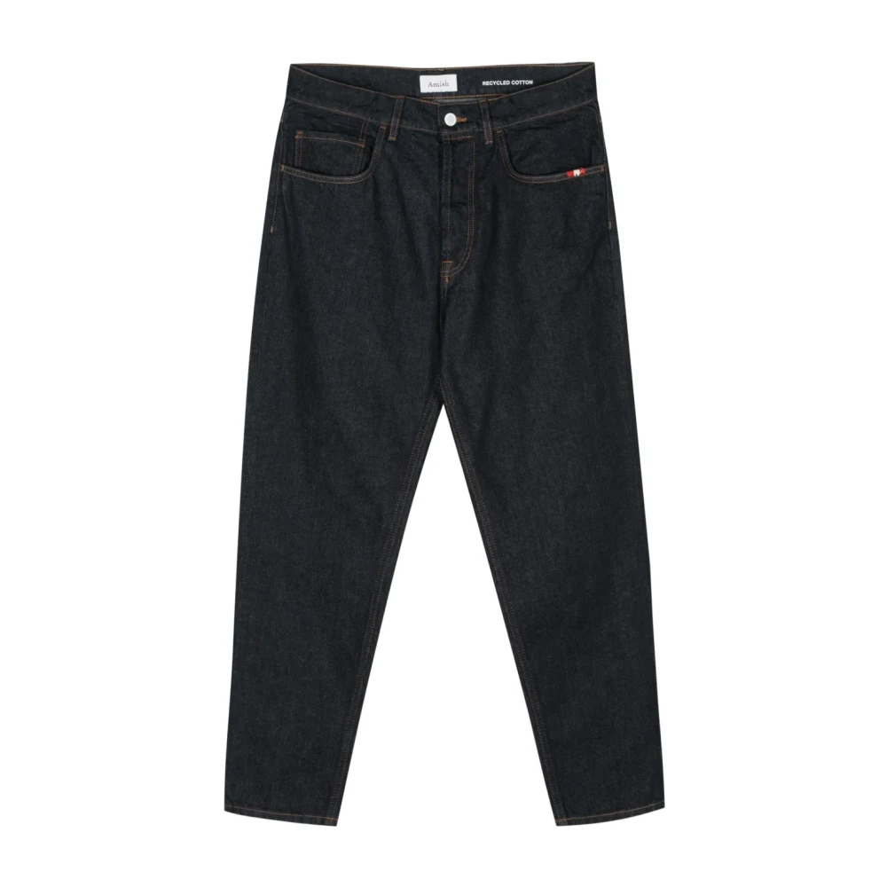 Amish Men's Black Jeremiah Jeans - Straight Fit Jeans - W35 - Jeans