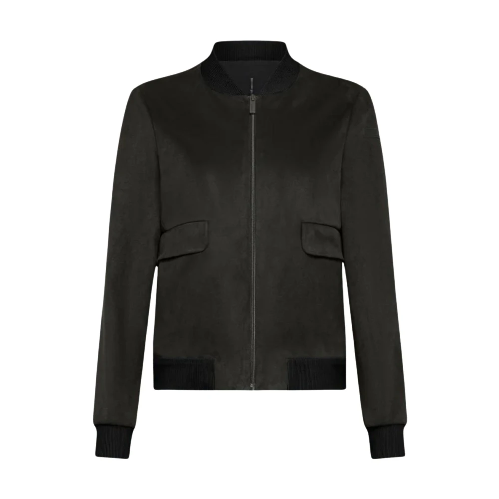 RRD Eco-Suede Bomberjack met Nubuck Effect Black Dames