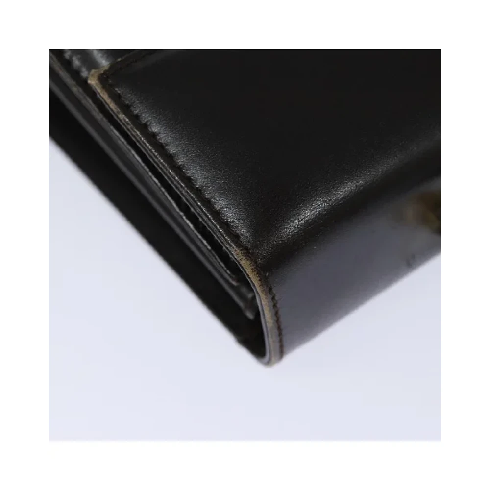 Salvatore Ferragamo Pre-owned Leather handbags Black Dames