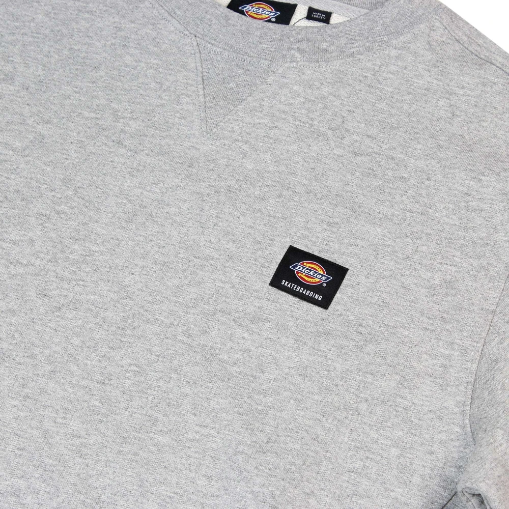 Dickies Grijze Katoenen Sweatshirt met Lange Mouwen Gray Heren