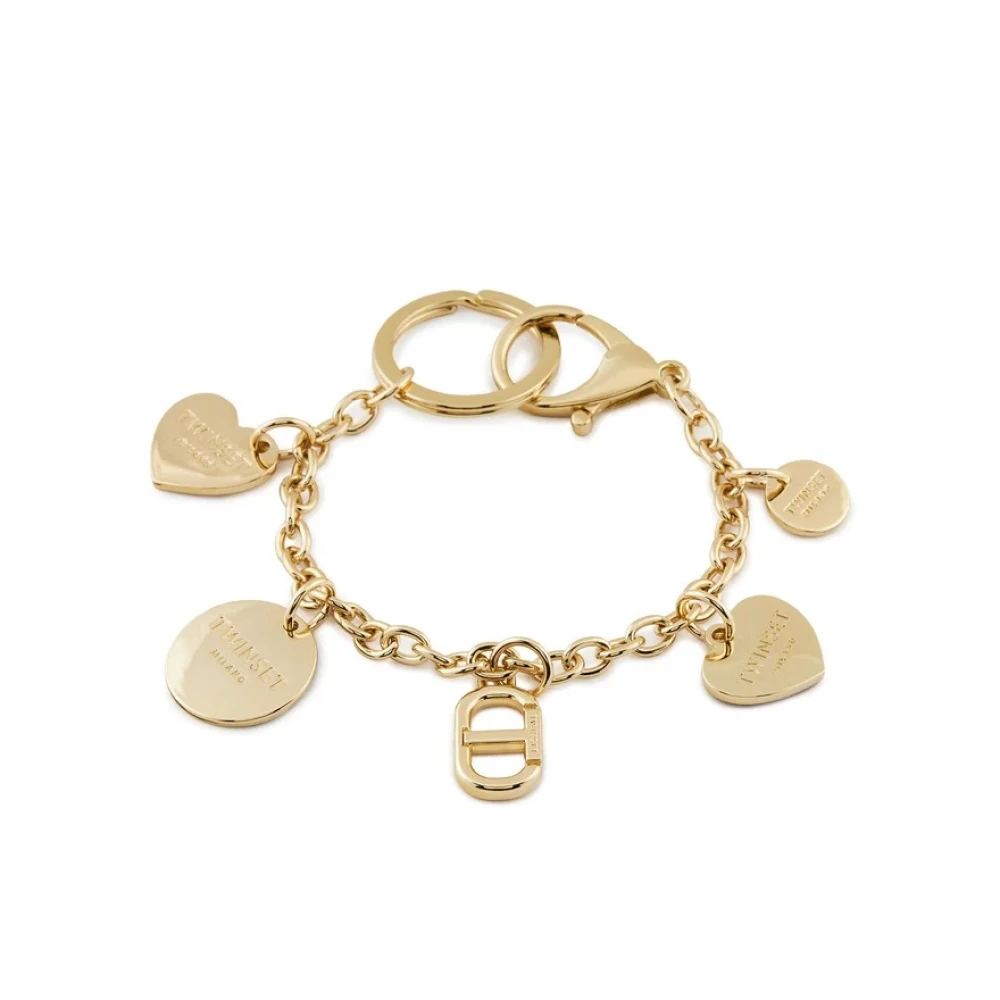 Twinset Metalen Mode Oorbellen Yellow Dames