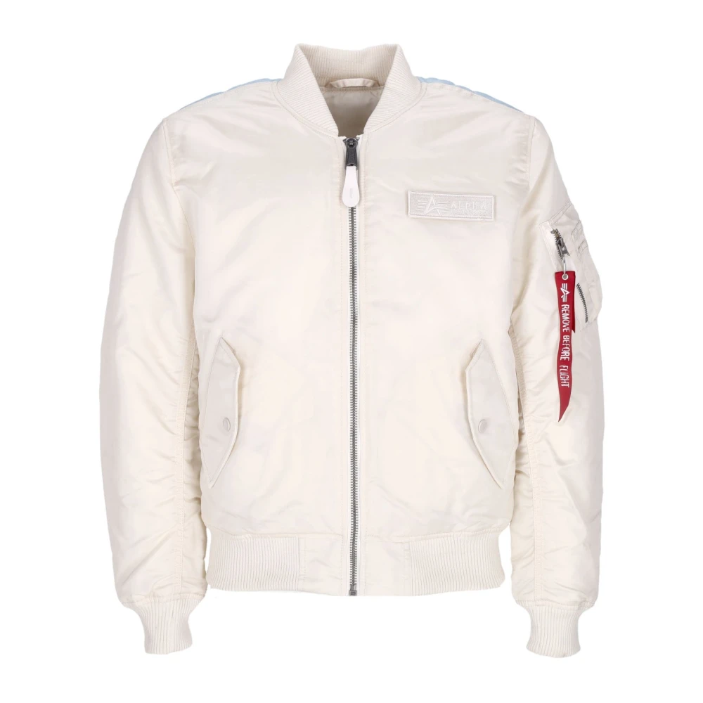 Alpha Industries Vändbar Jet Stream Bomberjacka White, Herr