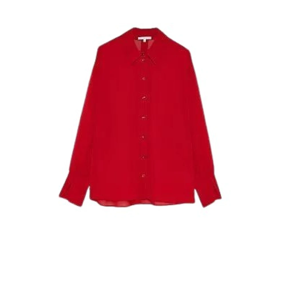 PATRIZIA PEPE Blouses & Shirts Red Dames