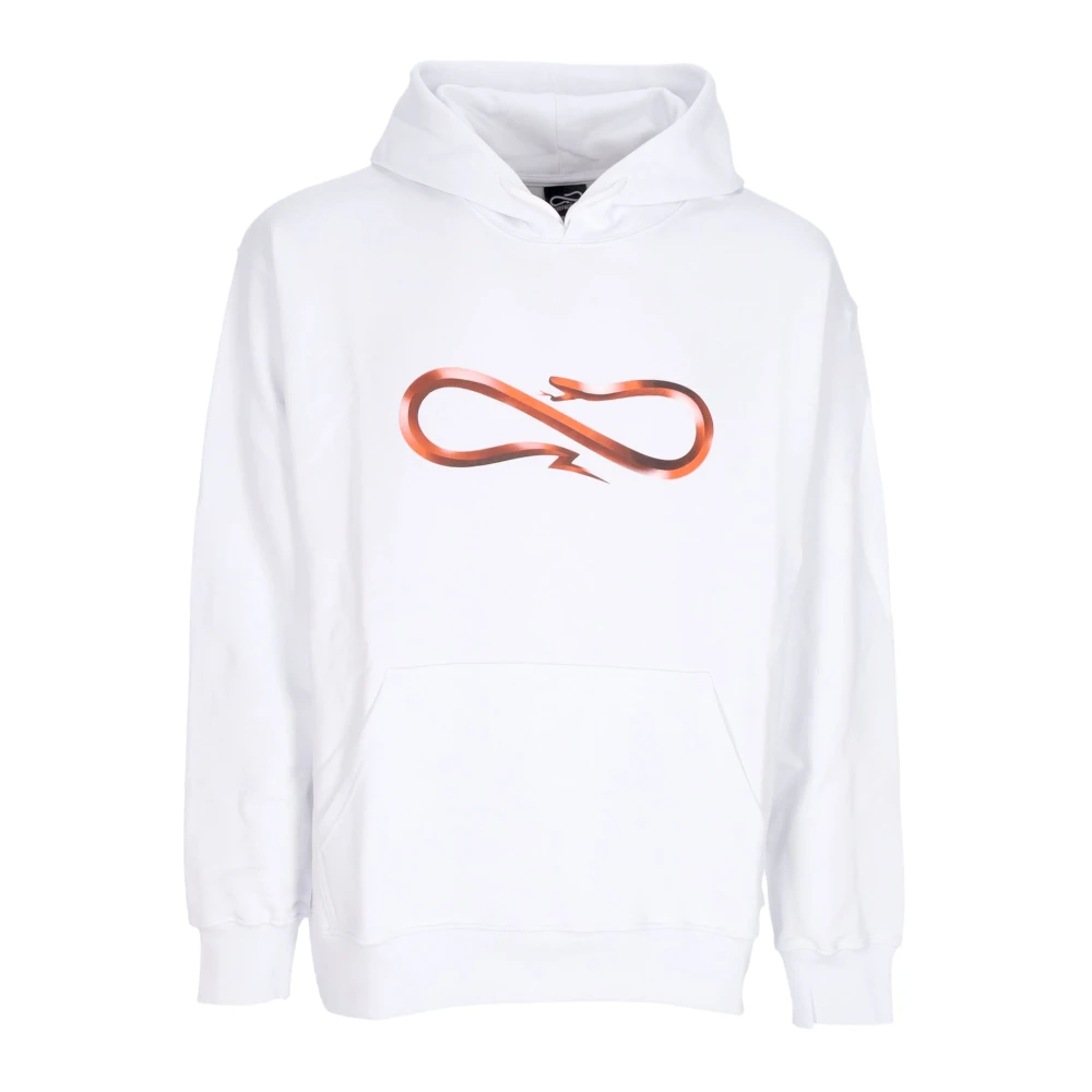 Propaganda White Steel Logo Hoodie Lightweight Sweatshirt - Male - Hoodies - Xs - Sweatshirts & Hoodies