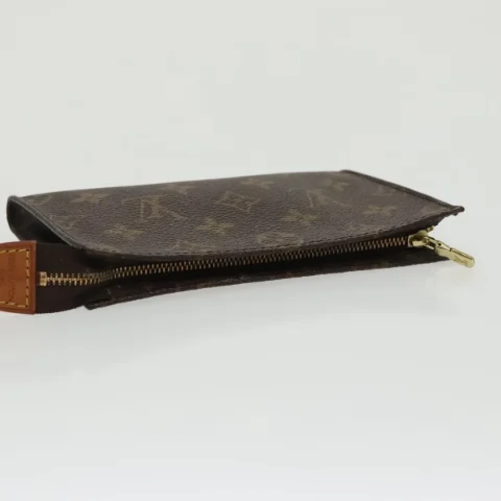Louis Vuitton Vintage Pre-owned Canvas pouches Brown Dames