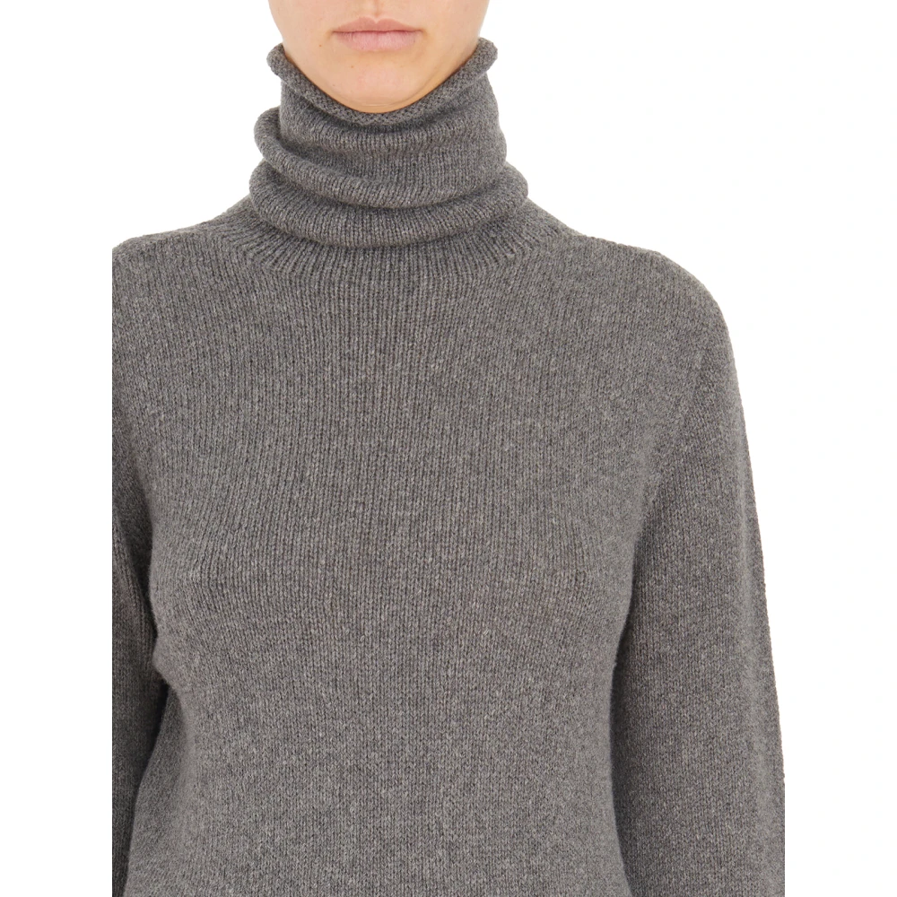 Cortana Sneeuw Hoge Hals Trui Gray Dames