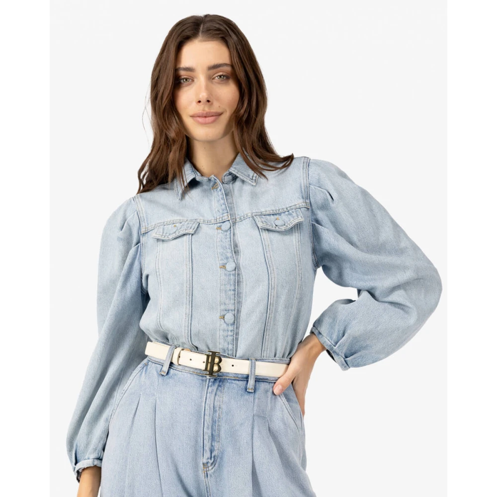 Ibana Stijlvolle Jas Trania Blue Dames