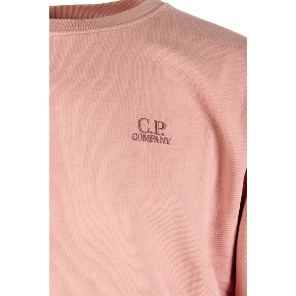 C.P. Company Roze katoenen fleece trui voor heren Pink Heren