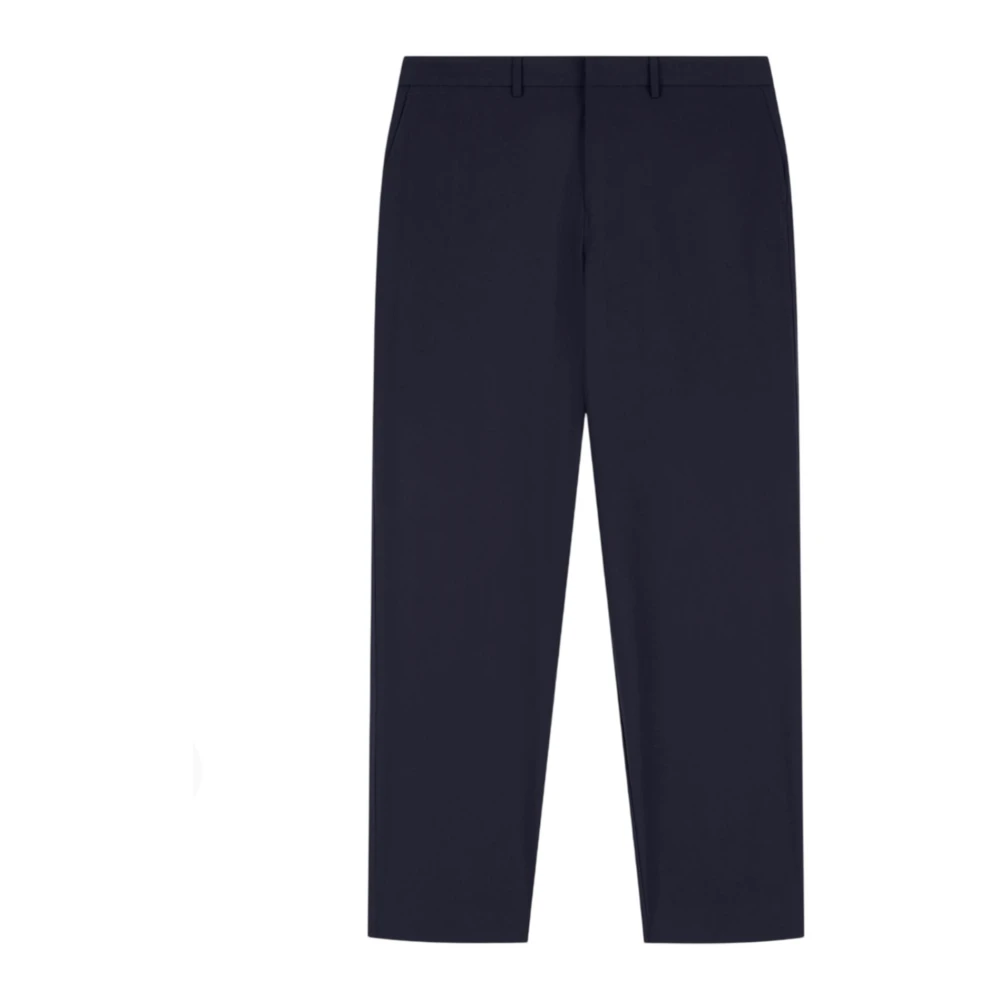 Armani Exchange Mannelijk Blauw Broeken Heren, W32, Wol, Chinos