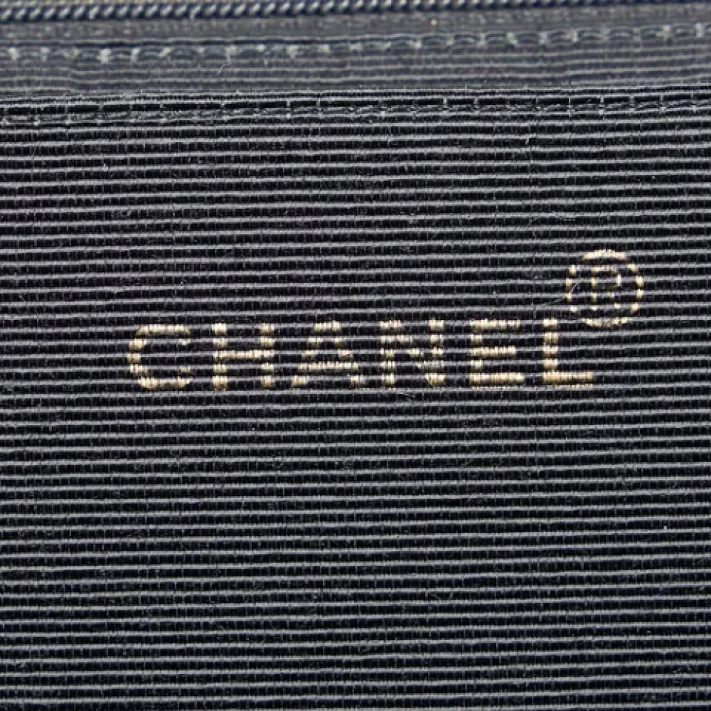 Chanel Vintage Pre-owned Cotton chanel-bags Black Dames