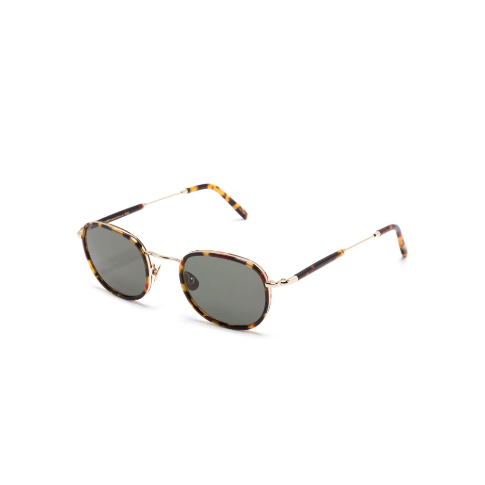 Moscot Mosha SUN Tortoise Gold Sunglasses Brown, Unisex