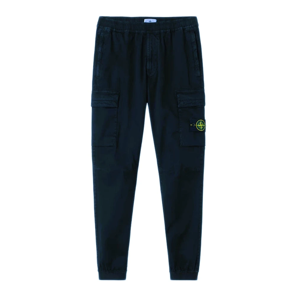 Stone Island Blue Sweatpants, Male, W31, Pantalone