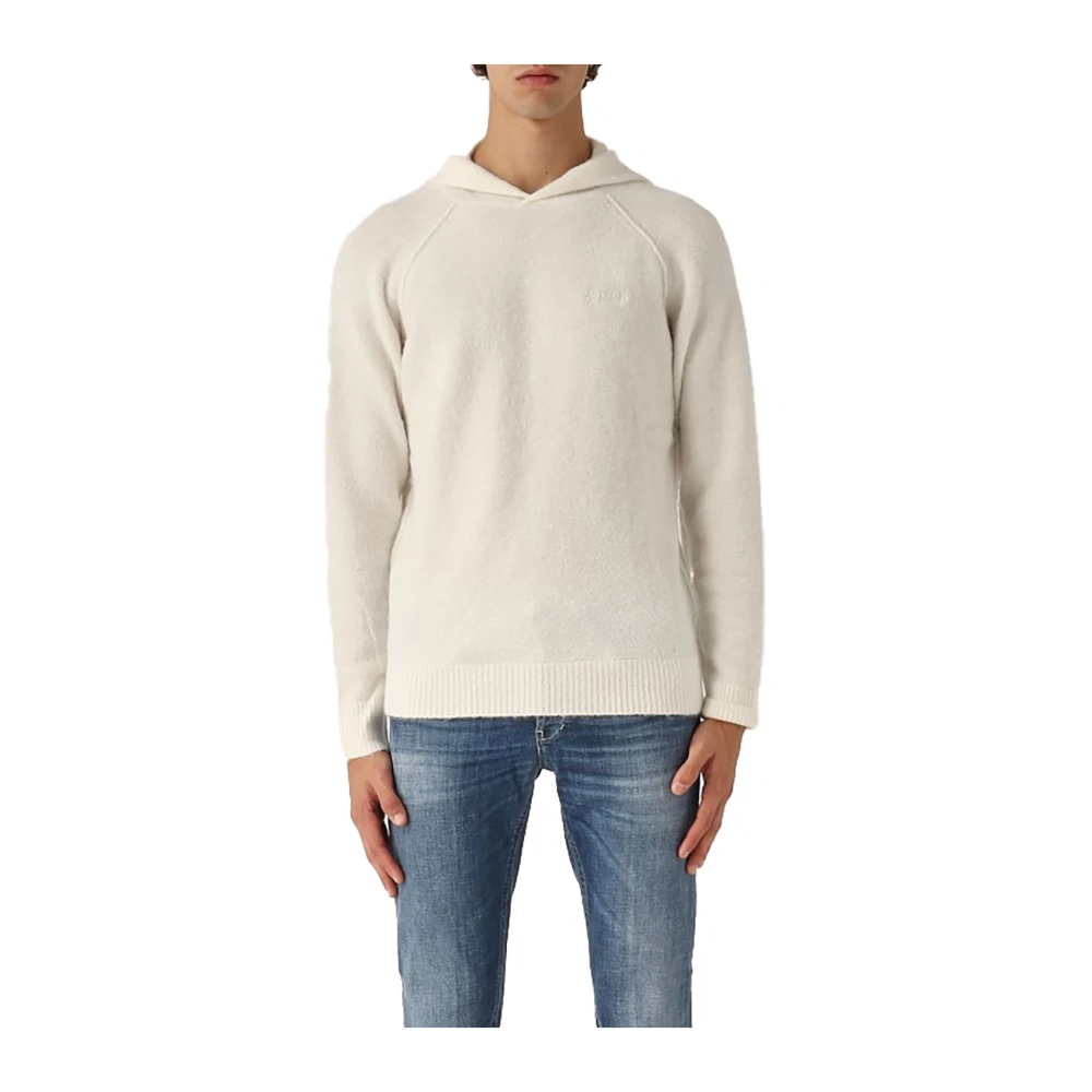 MC2 Saint Barth Alpaca Hoodie Beige Heren