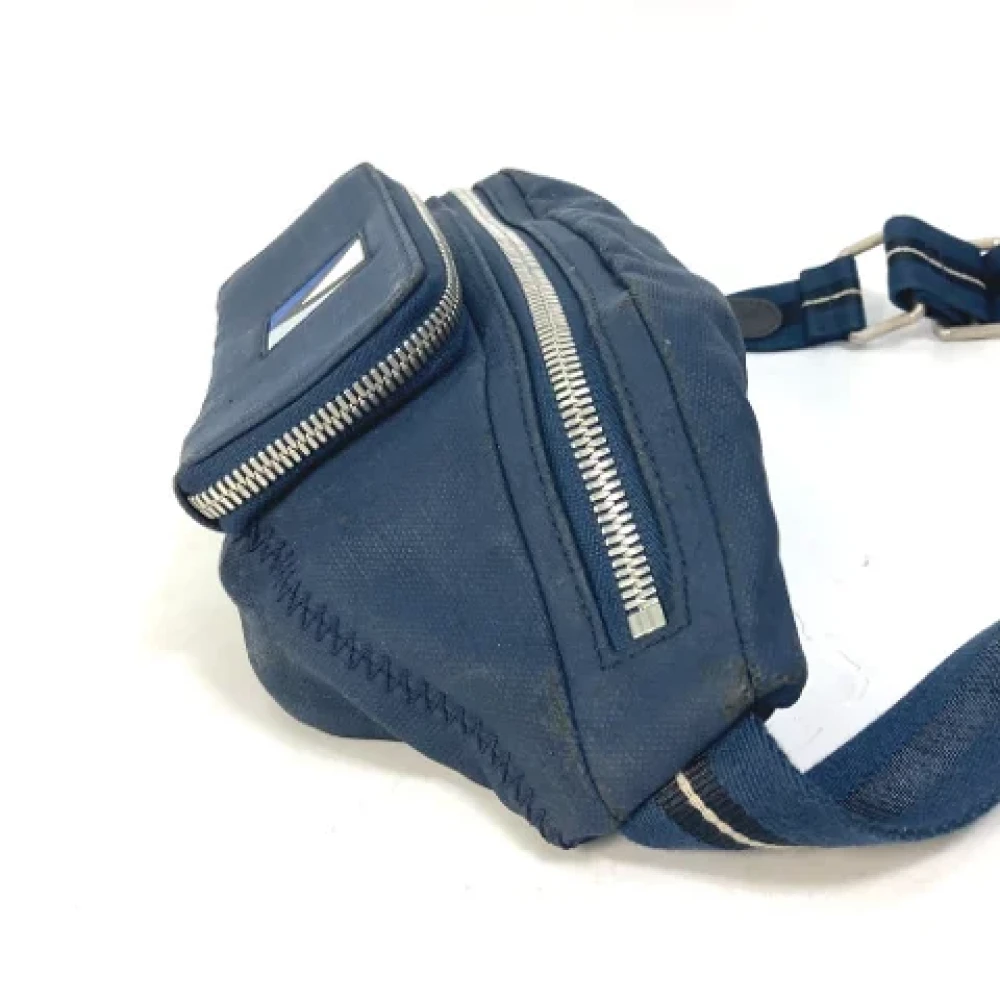 Louis Vuitton Vintage Pre-owned Cotton louis-vuitton-bags Blue Dames