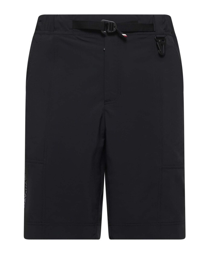 black-windproof-waterproof-shorts-with-logo