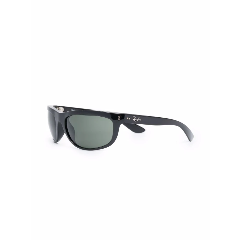 Ray-Ban Rectangle Square Sunglasses - Black - Acetate - Image 15