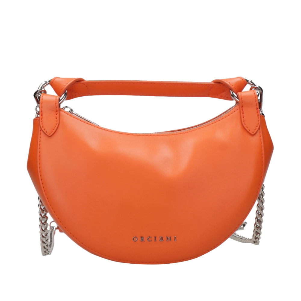Orciani Shoulder Bags Orange Dames