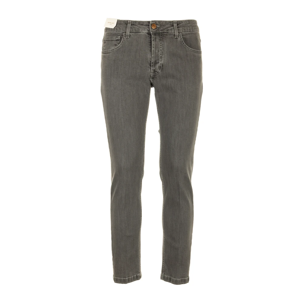 Entre amis Denim Shorts Gray Heren