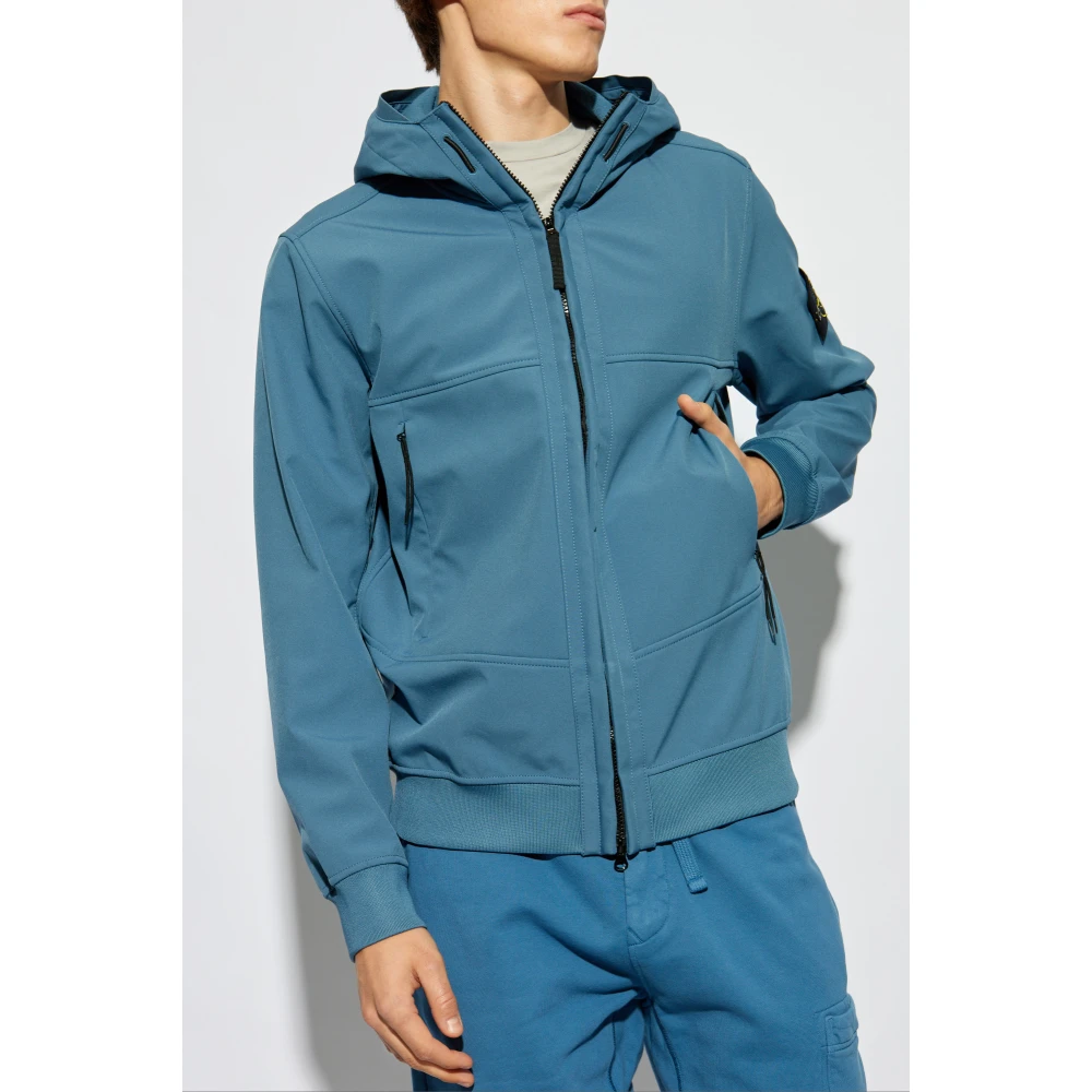 Stone Island Capuchonjas Blue Heren